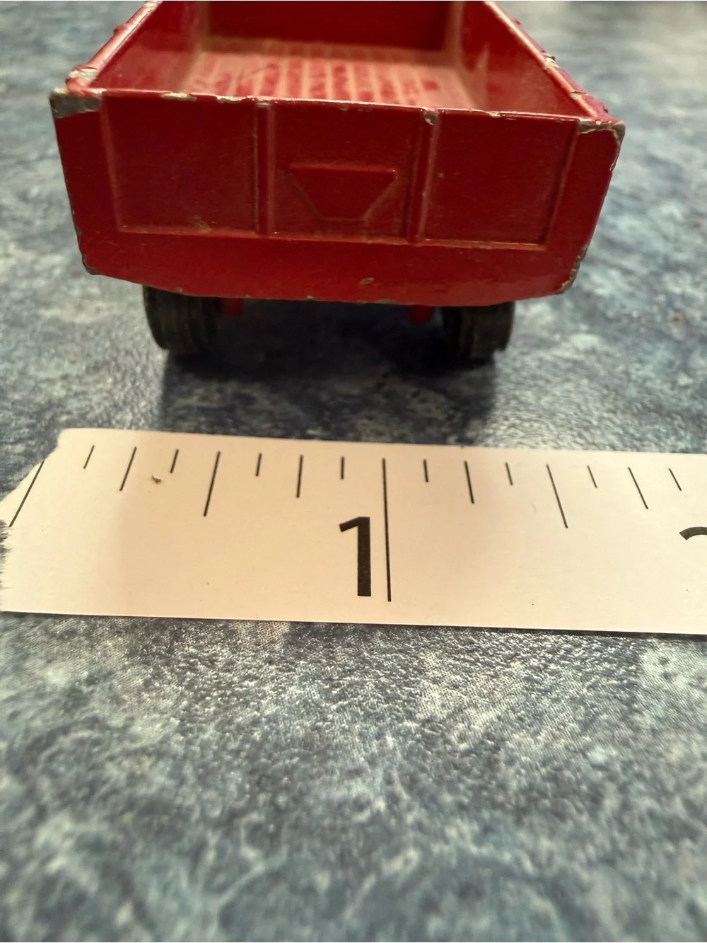 Vintage ERTL Case IH 2594 1/64 Tractor with Front Loader & Red Trailer Set